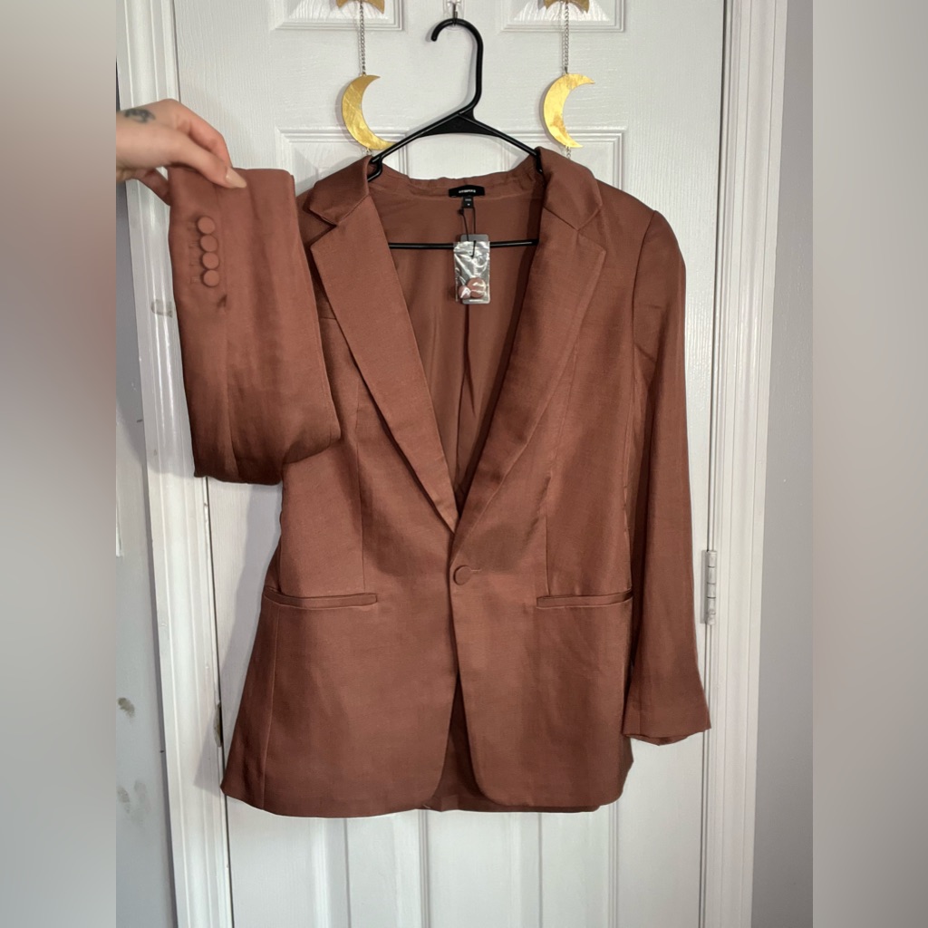 Express Light Brown Blaser